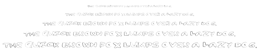 Yum Nub Extended font