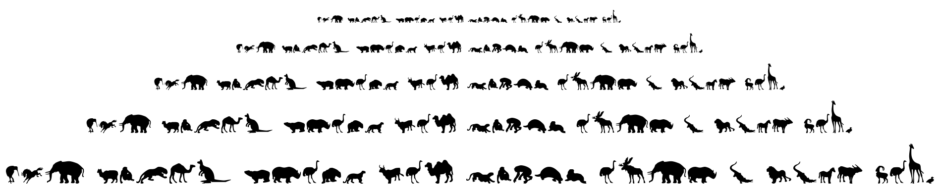 Zoologic font