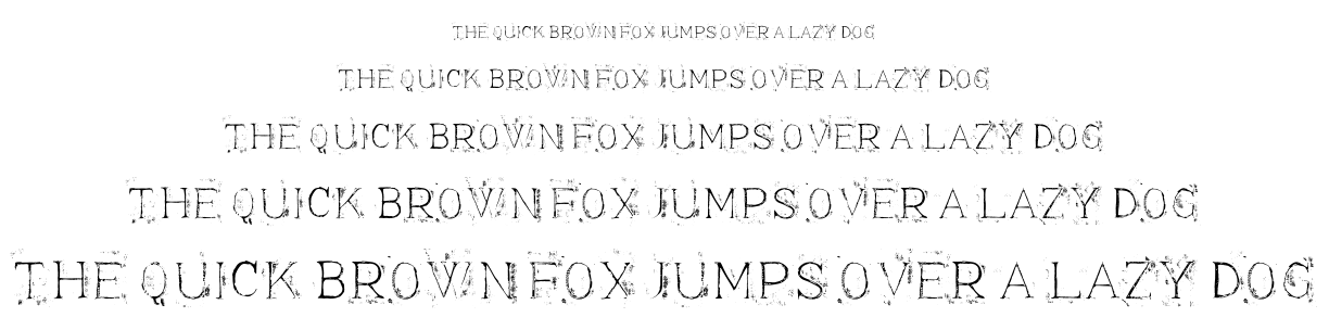 Appendix 3 font