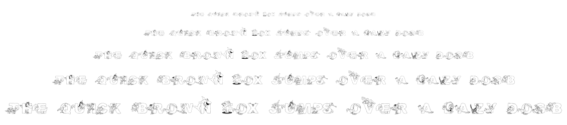 AbecedarianZoo font
