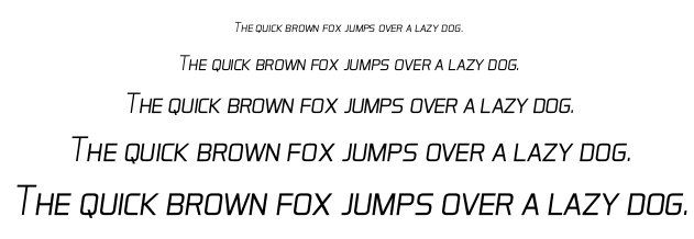 Aero Matics font