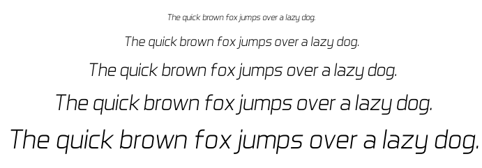 Aero Matics font