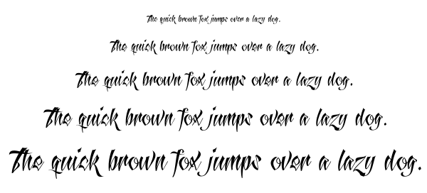 Antlers font