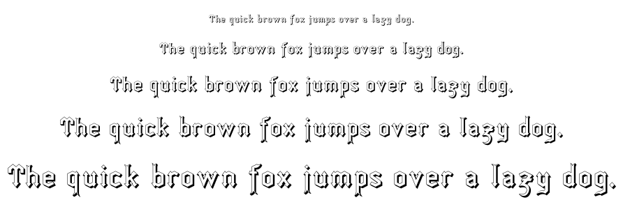 ArrowheadLake font