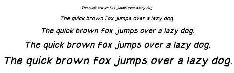 Basic Comical NC font