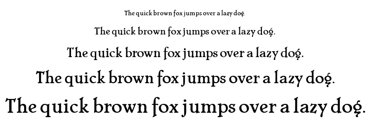 Cheboygan font