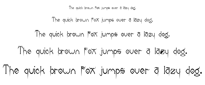 Donree’s Claws font