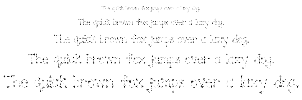 Janda Sparkle and Shine font