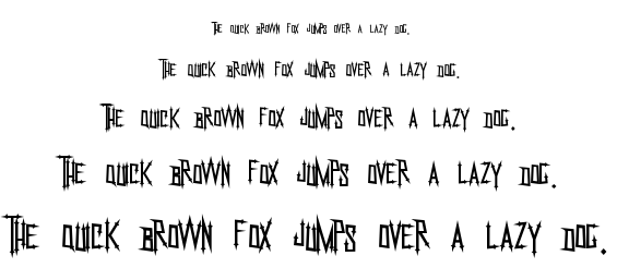 Nekrokids font