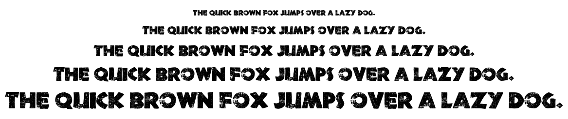 Northern Territories font