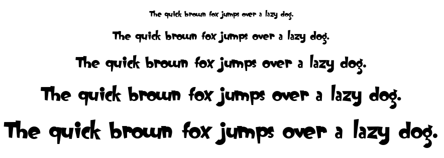 Oogie Boogie font