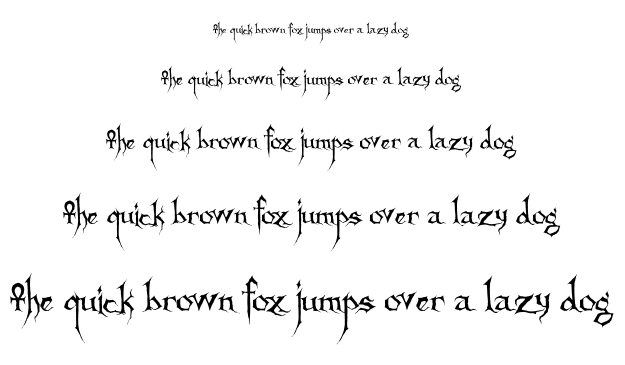 Sanctuary font