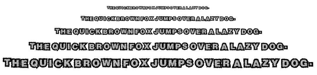 Sasquatch font