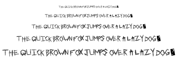 Sewn Tight font