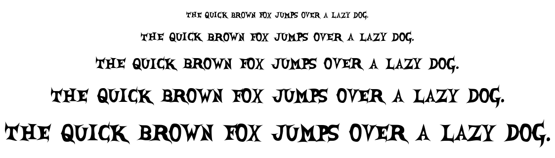 She Creature font