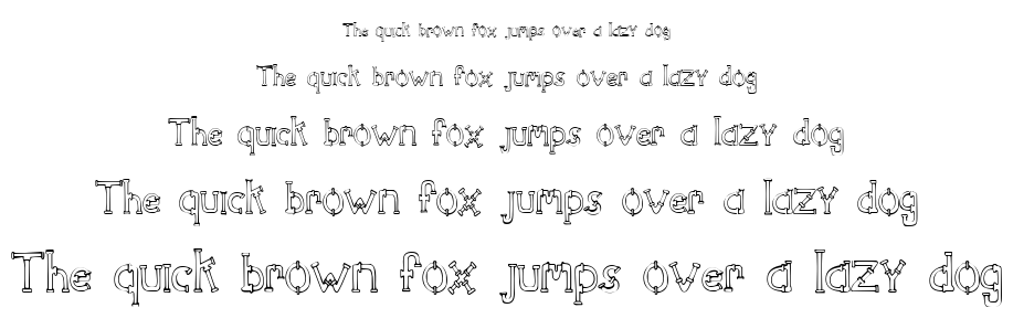SketchPipes font