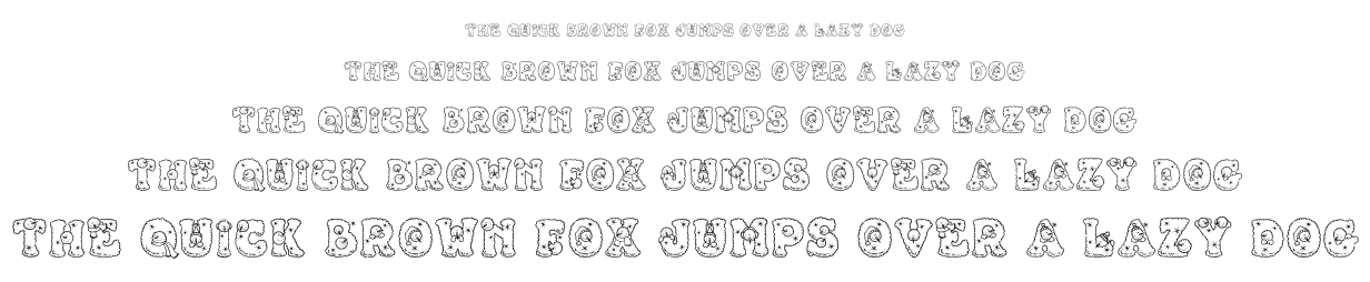 Snowpersons font