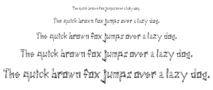 WoodWud font