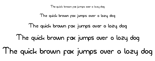 auto mobile font