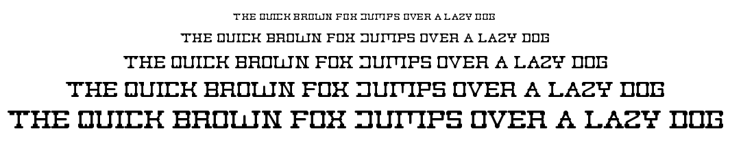 post rock font