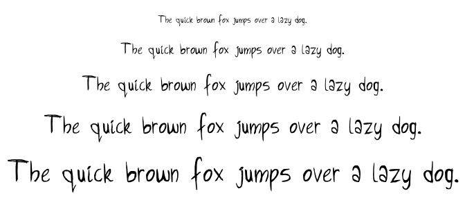 Because I say so font