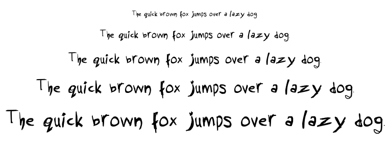 Burnt Scratches font