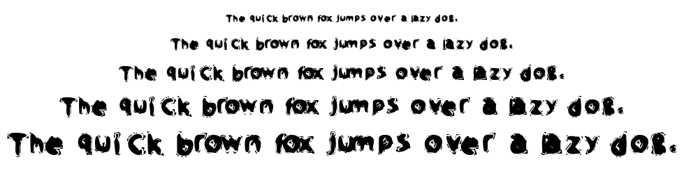 Crap Music font
