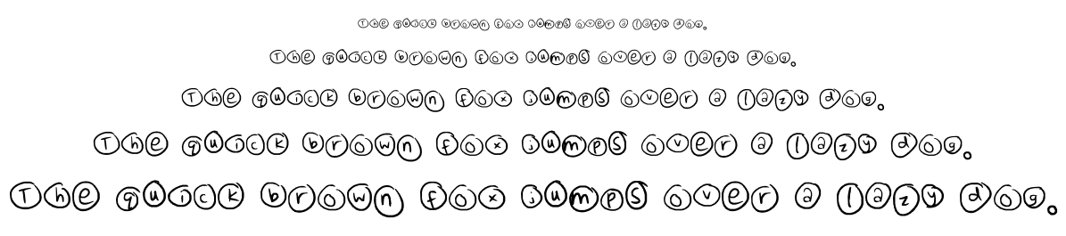 Everything Unique font