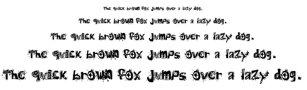 Hair of the Dog font