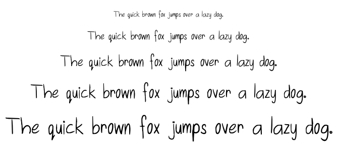 If only life was simple font