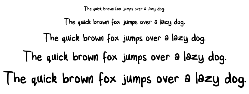 Neatly Tubby font