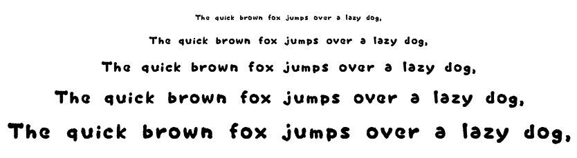 OkonomiAlphabet font