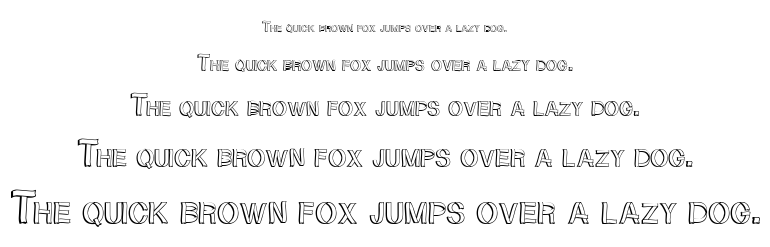 RibbonShadow font