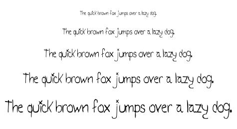 Tatida Rocking font