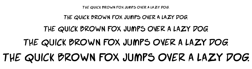 Webcomic Bros font