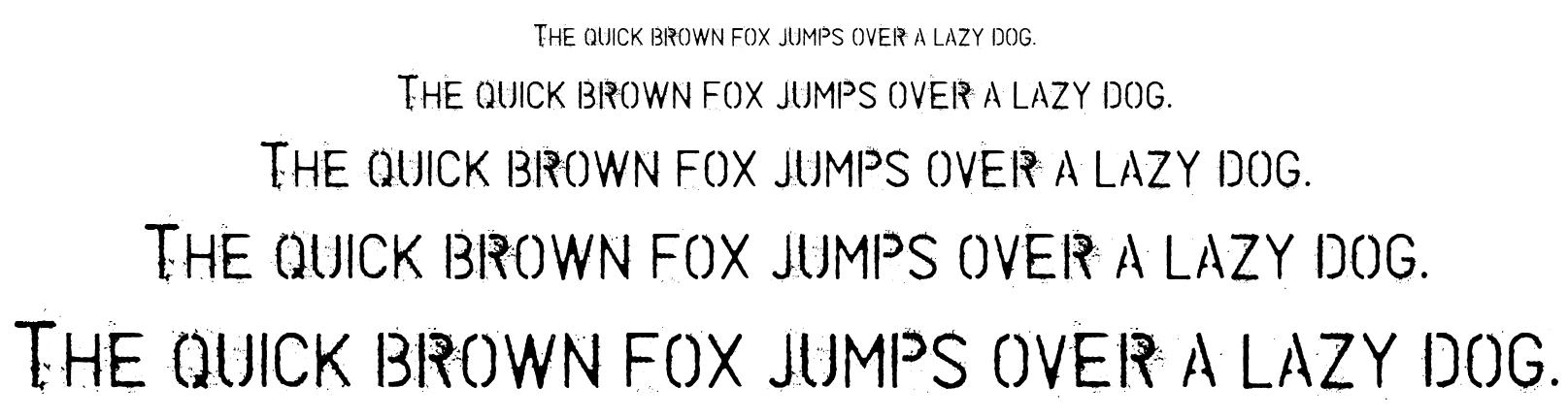 Cold Coffee font