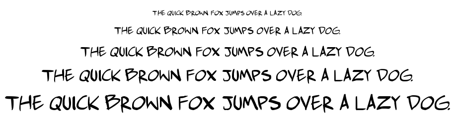 Comic Hustle font