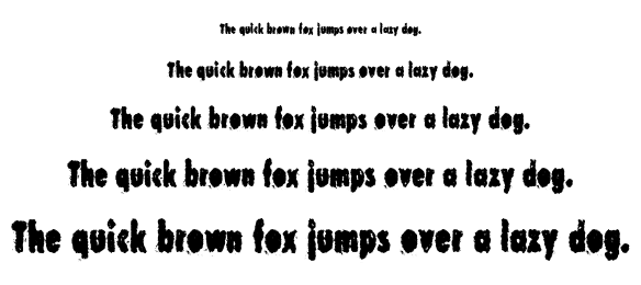 Corrupt Government font