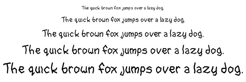 Goon Spectre TBS font