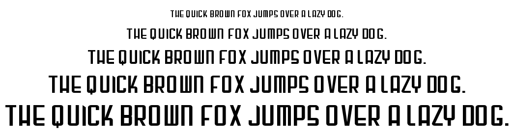 Gunblade font