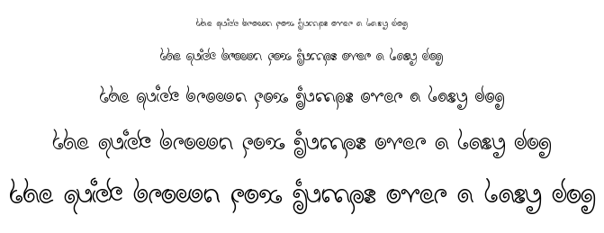 sweet lollipop font