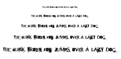 Terror 2005 font