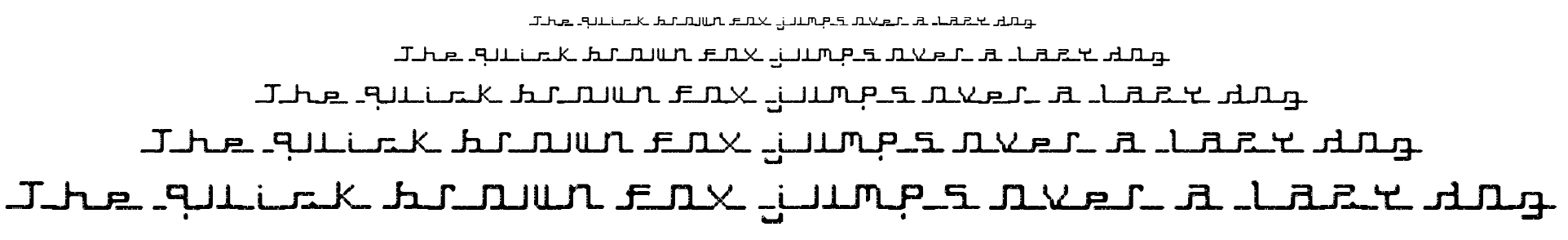 Transcript font