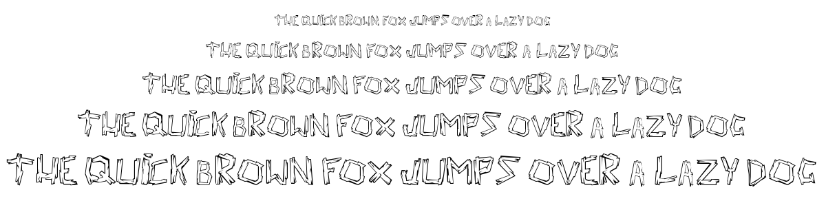 Walk the Plank font