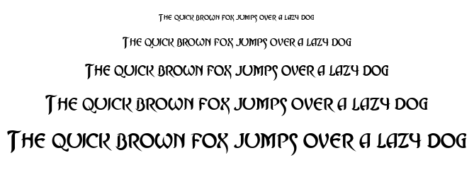 Asrafel font