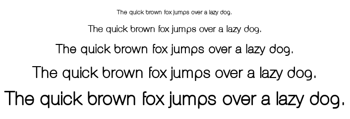 Aovel Sans Rounded font