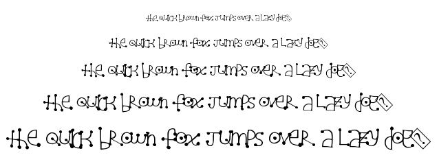 Alien Dot font