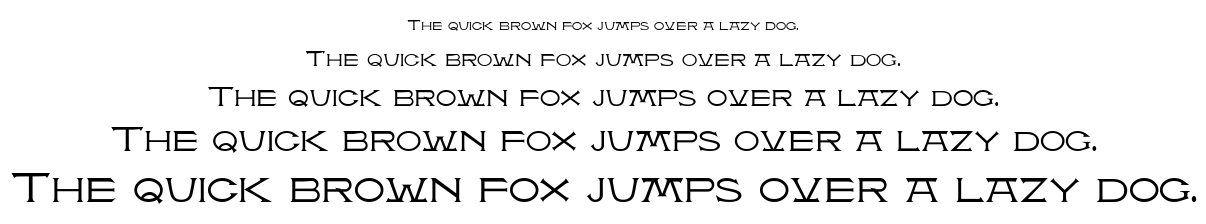 Atlantis MF font
