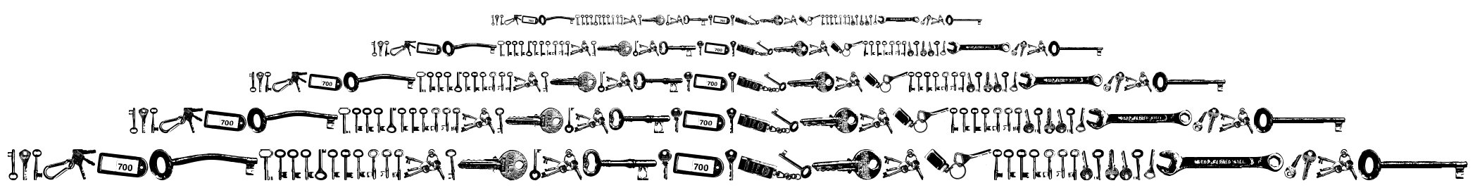 Avain font