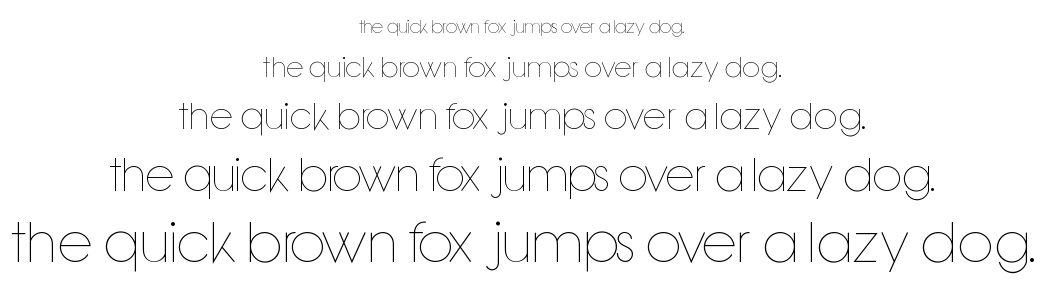 Bondoluo Peek font